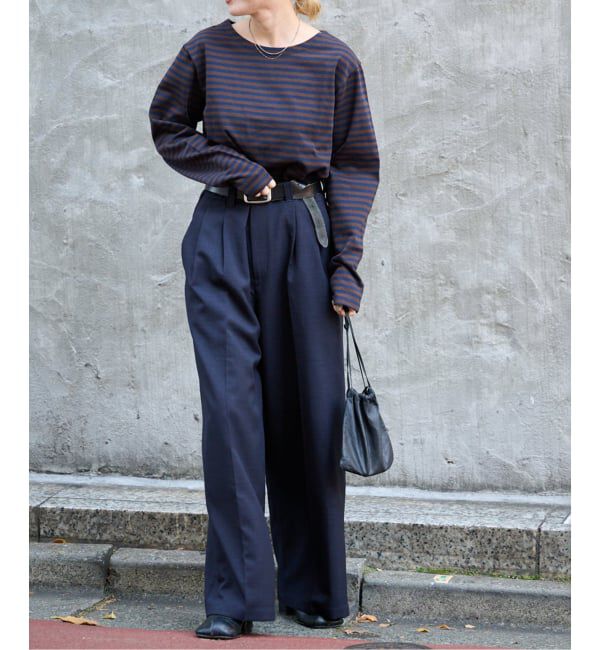 OUTDOOR PRODUCTS Usual Things「ミリタリーボーダーカットソー」|Tシャツ・カットソー|