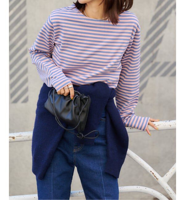 OUTDOOR PRODUCTS Usual Things「ミリタリーボーダーカットソー」|Tシャツ・カットソー|