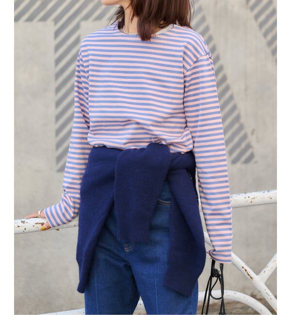 OUTDOOR PRODUCTS Usual Things「ミリタリーボーダーカットソー」|Tシャツ・カットソー|