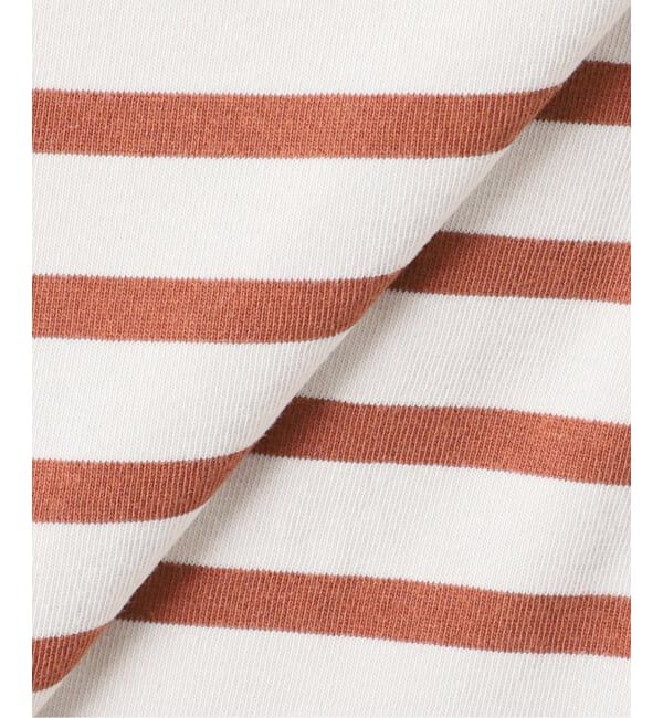 OUTDOOR PRODUCTS Usual Things「コットンボーダークルーネックワイドTEE」|Tシャツ・カットソー|