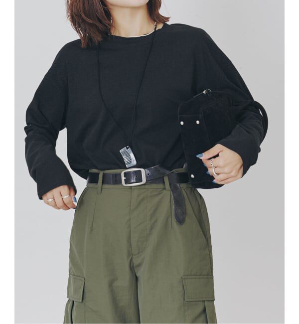 OUTDOOR PRODUCTS Usual Things「追加 ハイツイストジャージークルーネックコンパクトロンTEE」|Tシャツ・カットソー|