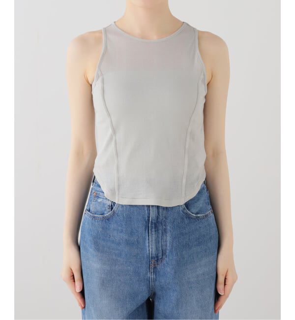 OUTDOOR PRODUCTS Usual Things「miller Light Prib Tank」|Tシャツ・カットソー|グレーA