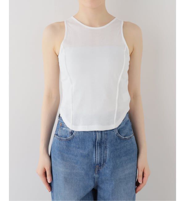 OUTDOOR PRODUCTS Usual Things「miller Light Prib Tank」|Tシャツ・カットソー|ナチュラル