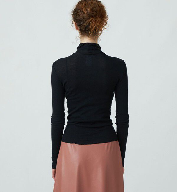 Ballsey「コットンシルクリブ タートルネックプルオーバー」|Tシャツ・カットソー|