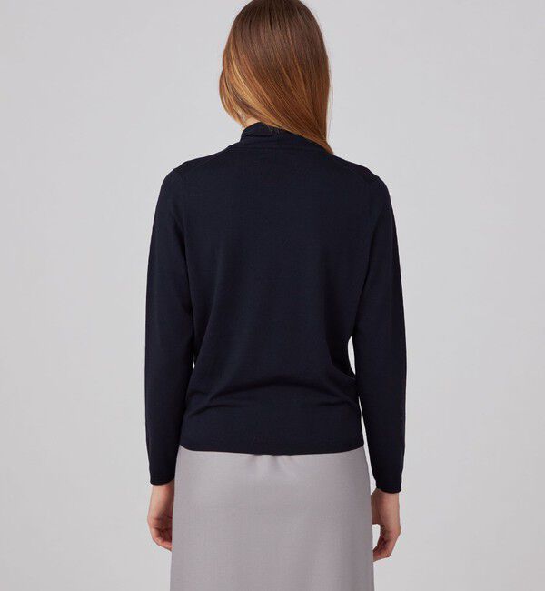 Ballsey「スーパーエクストラファインウール ボウタイプルオーバー」|ニット・セーター|