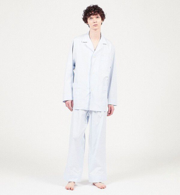 TOMORROWLAND HOME「コットンブロード パジャマ（メンズ）」|ルームウェア|