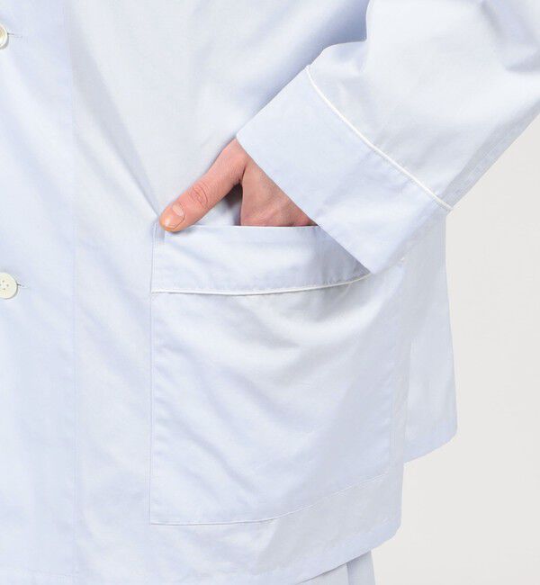 TOMORROWLAND HOME「コットンブロード パジャマ（メンズ）」|ルームウェア|