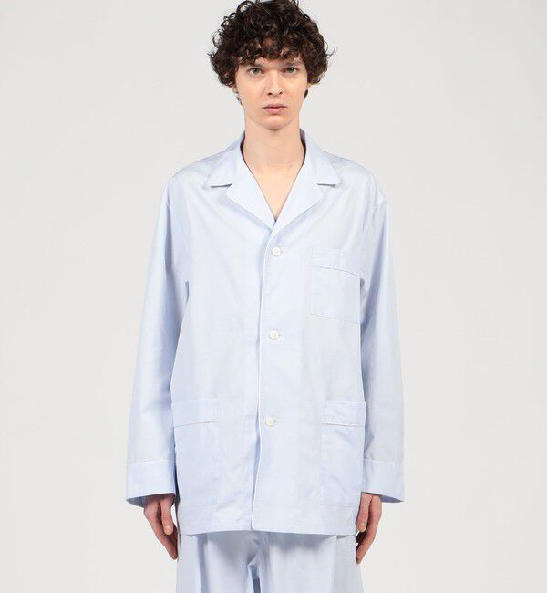 TOMORROWLAND HOME「コットンブロード パジャマ（メンズ）」|ルームウェア|