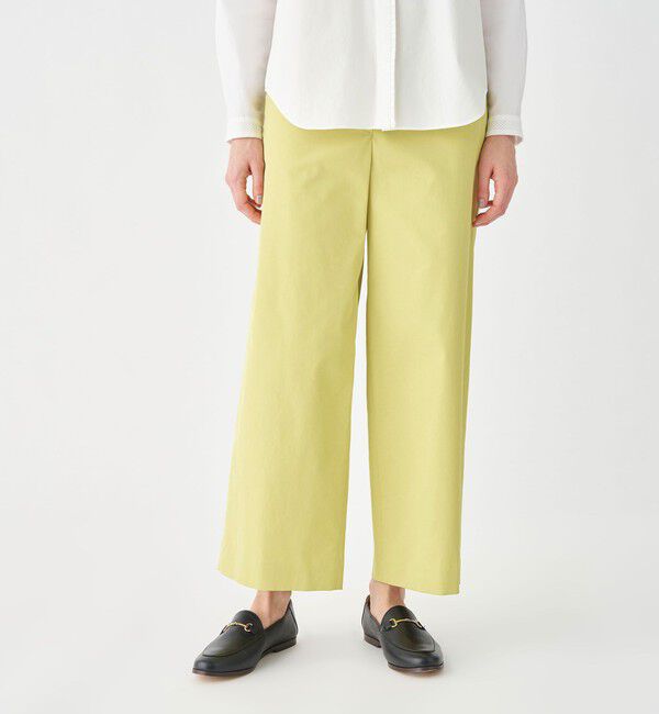 TOMORROWLAND collection「【一部WEB先行予約】ドライツイル セミワイドパンツ」|その他|