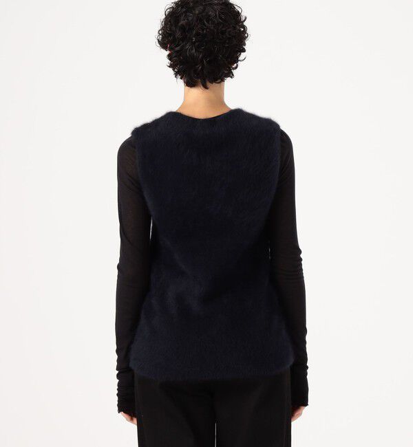 フォックスカシミヤ Vネックベスト（DES PRES）｜ルミネのファッション