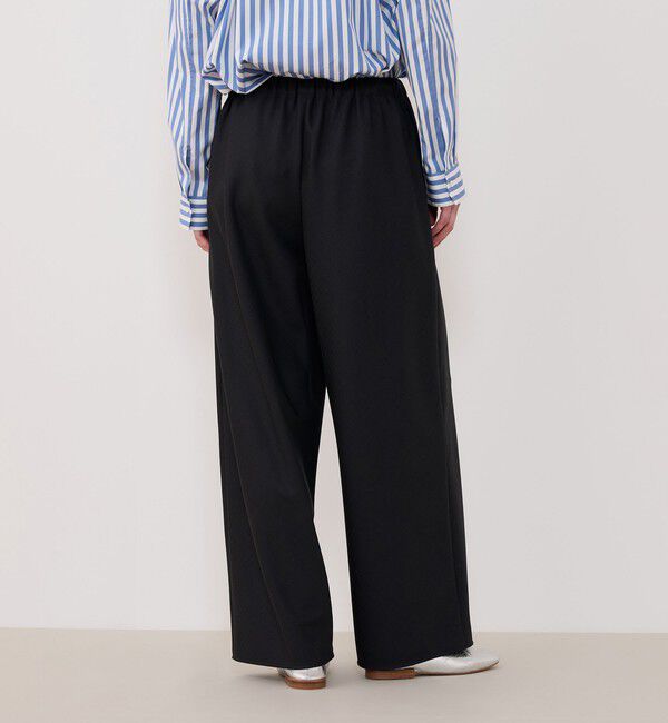 GALERIE VIE「ウォッシャブルギャバジン イージーセミワイドパンツ」|その他|