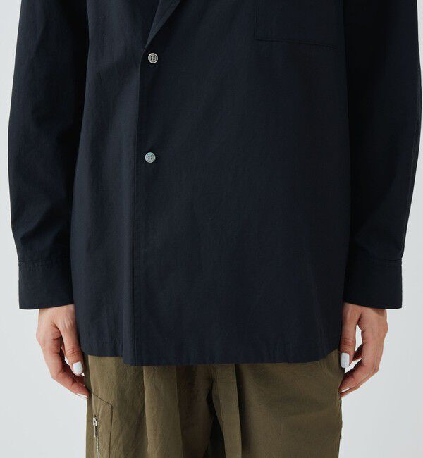 GALERIE VIE「コットンブロード セミダブルジャケット」|テーラードジャケット|