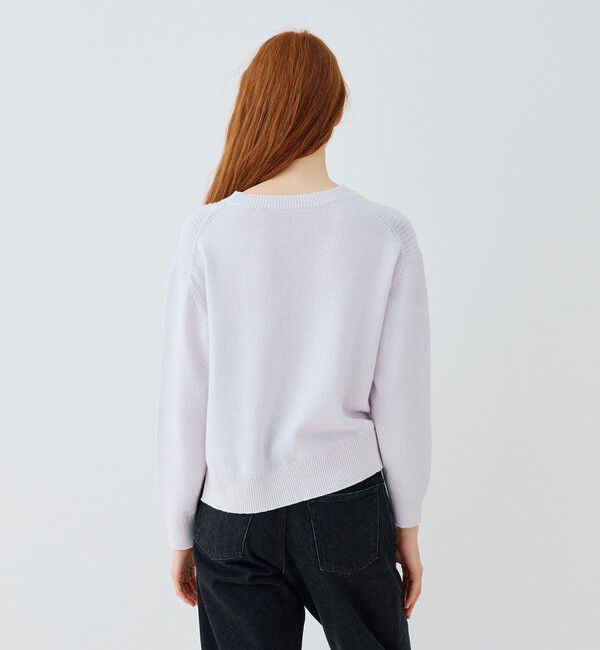GALERIE VIE「パステルムリネ クルーネックプルオーバー」|ニット・セーター|