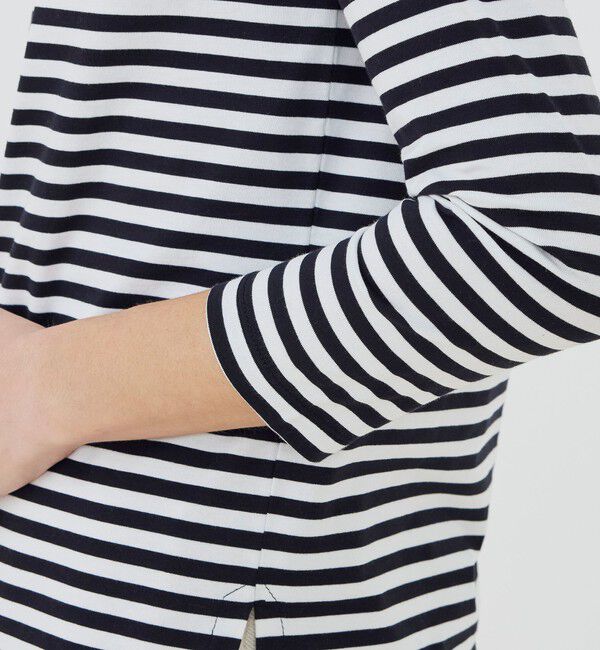 GALERIE VIE「ファインコットン ボートネックプルオーバー」|Tシャツ・カットソー|