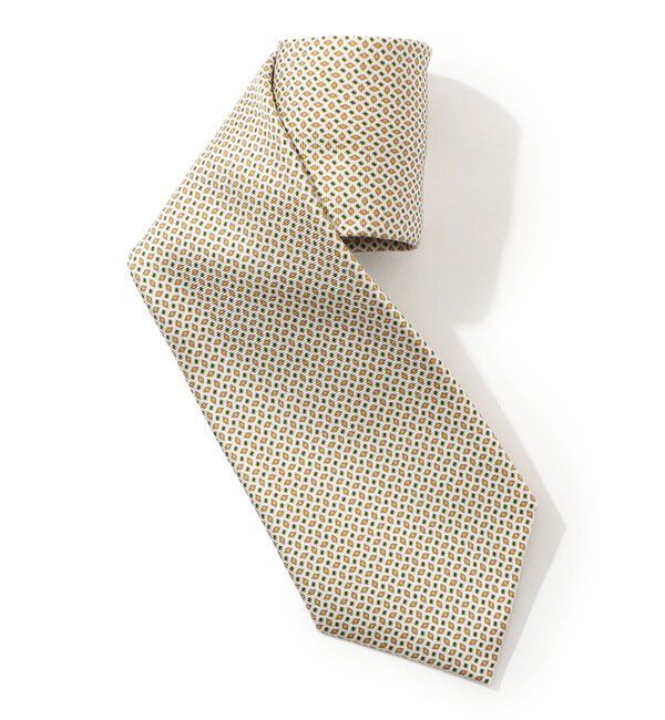 TOMORROWLAND GOODS「ERRICO FORMICOLA シルク プリントネクタイ」|ネクタイ・蝶ネクタイ|24 イエロー系