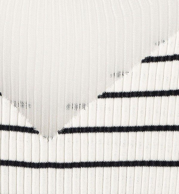 DES PRES「コットンアセテートリブ ビルドネックプルオーバー」|ニット・セーター|