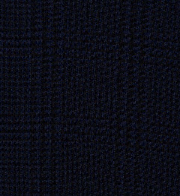 TOMORROWLAND MENS「TOMORROWLAND tricot チェック柄 コットンハーフスリーブ ニット」|ニット・セーター|