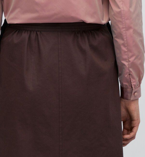 BACCA「コットンポリエステルビンテージギャバジン トラペーズスカート」|スカート|