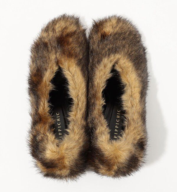 TOMORROWLAND GOODS「PIPPICHIC BANBI フェイクファー パンプス」|パンプス|