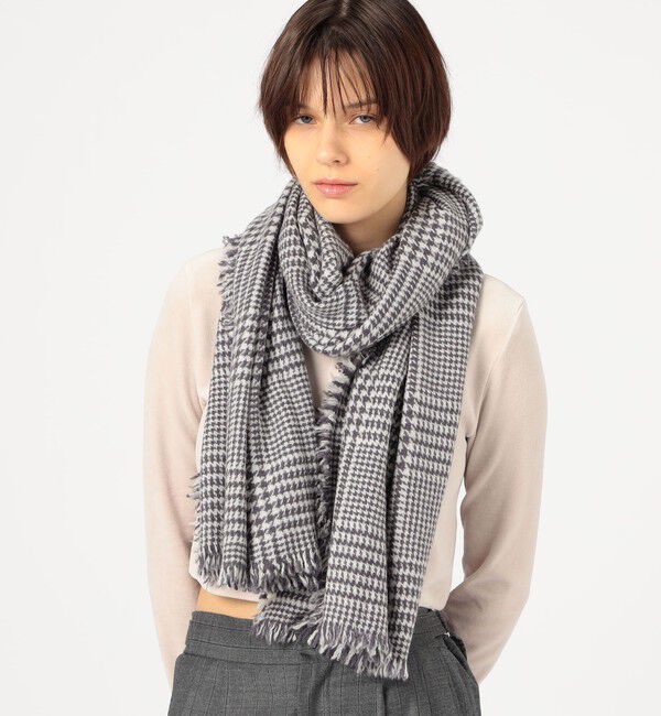 TOMORROWLAND GOODS「DES PRES カシミヤフリンジストール」|ストール|