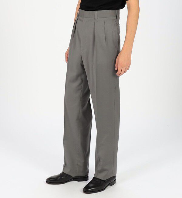 TOMORROWLAND BUYING WEAR「BERNARD ZINS H8 ウール 2プリーツトラウザーズ」|スラックス|