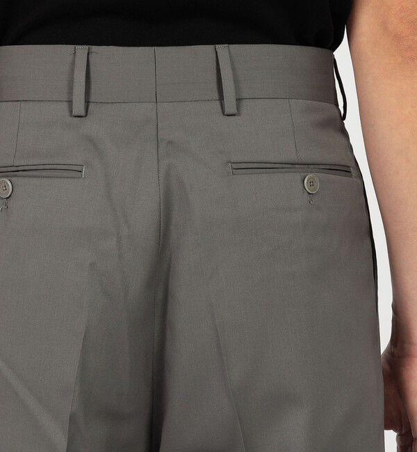 TOMORROWLAND BUYING WEAR「BERNARD ZINS H8 ウール 2プリーツトラウザーズ」|スラックス|