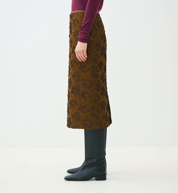 TOMORROWLAND collection「フローラビーストレッチ タイトストレートスカート」|タイト|