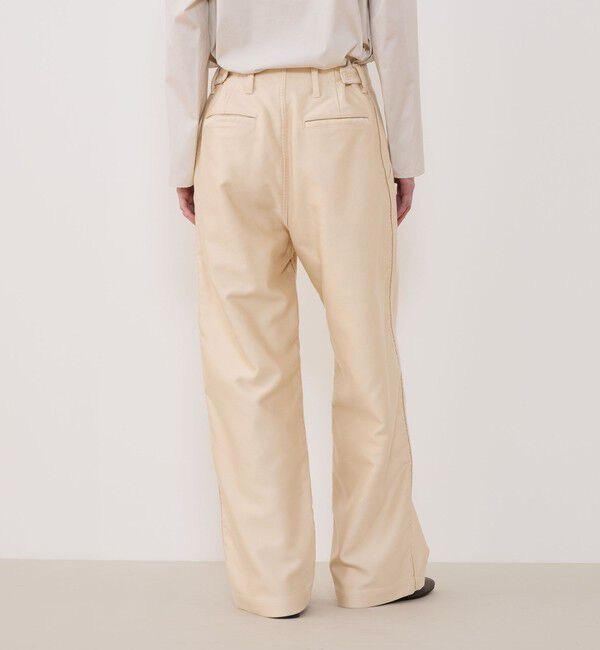 GALERIE VIE「シーアイランドコットンモールスキン ワイドストレートパンツ」|その他|