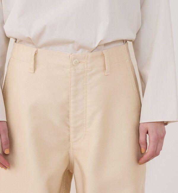 GALERIE VIE「シーアイランドコットンモールスキン ワイドストレートパンツ」|その他|