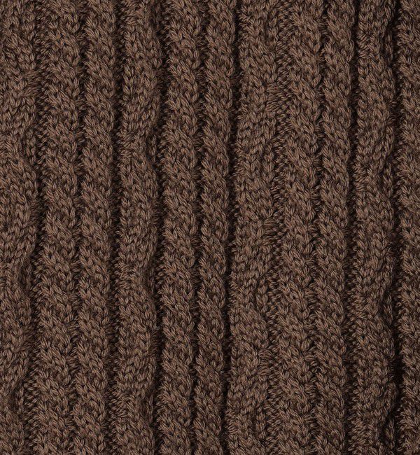 TOMORROWLAND MENS「ウールケーブルニット ダブルブレスト4Bジャケット」|ニット・セーター|