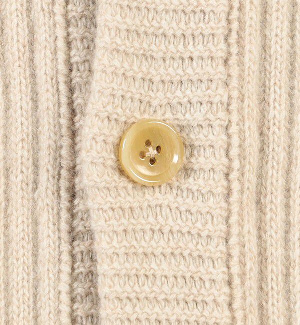 TOMORROWLAND MENS「ウールカシミヤシルク リブVネックカーディガン」|ニット・セーター|