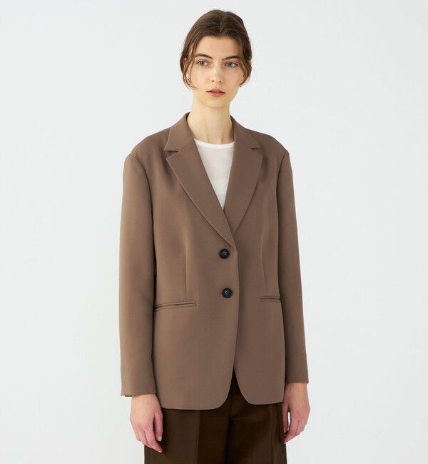 Ballsey「ライトダブルクロス 2Bボクシージャケット」|テーラードジャケット|