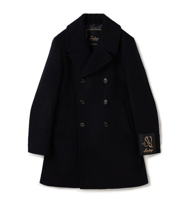 プレミアムシェットランドウール ショートポロコート（TOMORROWLAND