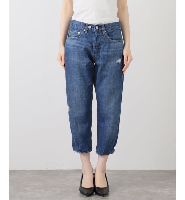  「《追加2》テーパードデニム5ポケットパンツ」|デニム|