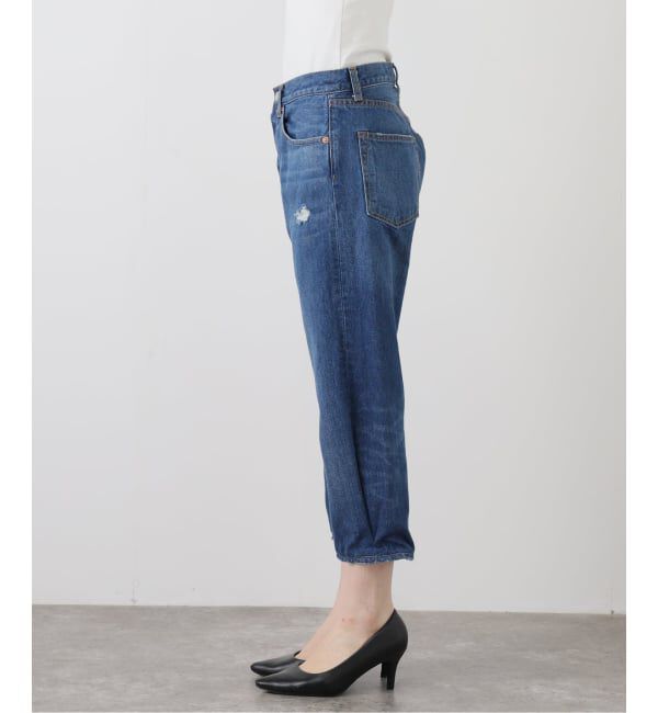  「《追加2》テーパードデニム5ポケットパンツ」|デニム|