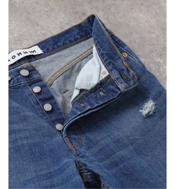  「《追加2》テーパードデニム5ポケットパンツ」|デニム|