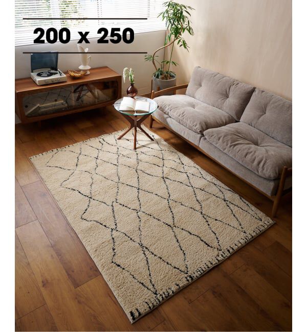 journal standard Furniture「MEDINA RUG 200X250　メディナラグ」|その他|ベージュ