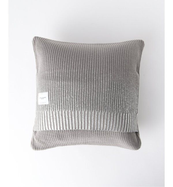 journal standard Furniture「SILVER PRINT KNIT CUSHION　クッションカバー 45cm」|クッション・クッションカバー|