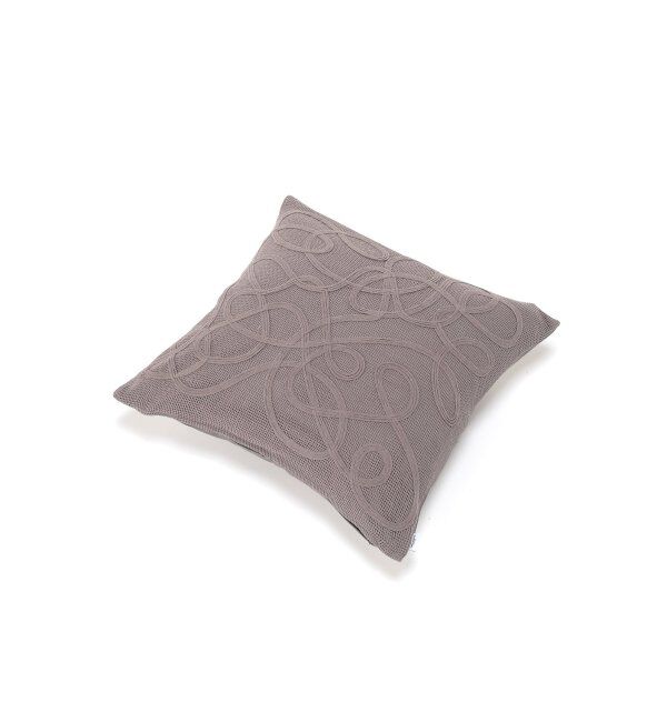 journal standard Furniture「CORD EMBROIDERY CUSHION　クッションカバー 45cm」|クッション・クッションカバー|
