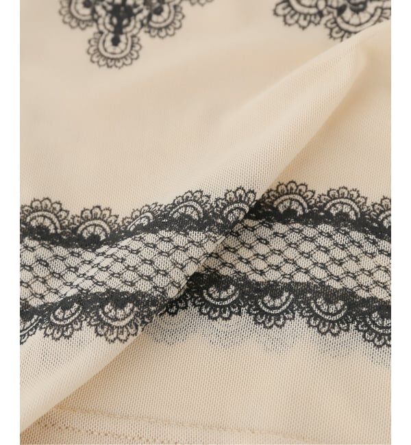 JOINT WORKS「ANNA SUI NYC / アナスイエヌワイシー レースプリントシアトップ」|Tシャツ・カットソー|