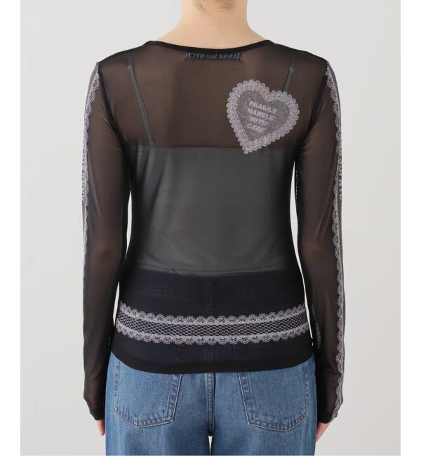 JOINT WORKS「ANNA SUI NYC / アナスイエヌワイシー レースプリントシアトップ」|Tシャツ・カットソー|