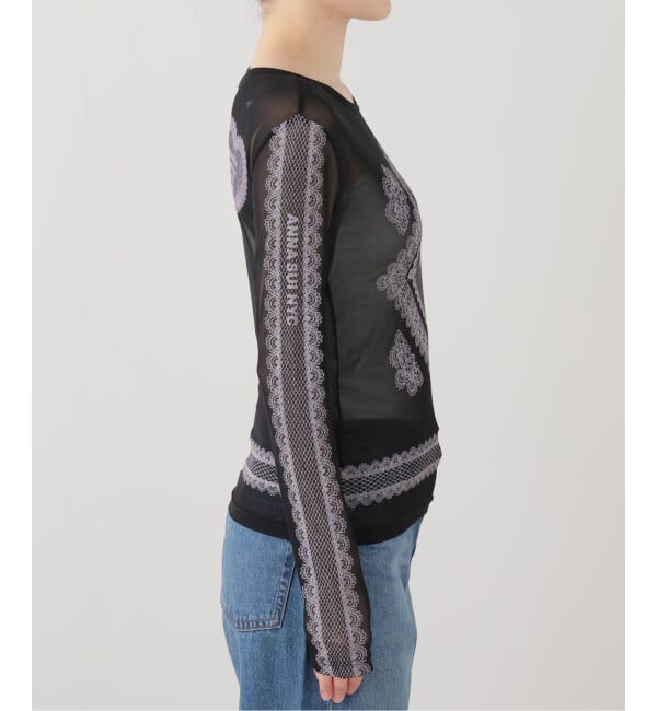 JOINT WORKS「ANNA SUI NYC / アナスイエヌワイシー レースプリントシアトップ」|Tシャツ・カットソー|