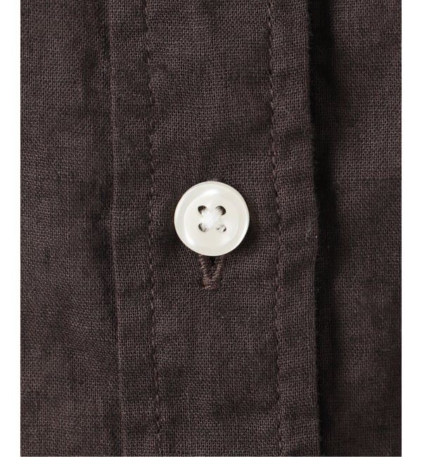 SLOBE IENA「リネンコットンレギュラーシャツ」|シャツ・ブラウス|