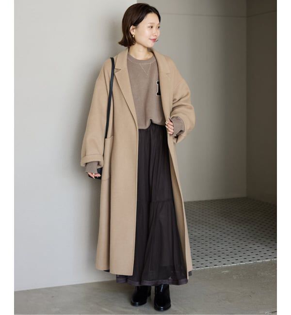 SLOBE IENA「《WEB限定カラー有り/追加》サガラ刺繍スウェットライクニット」|ニット・セーター|