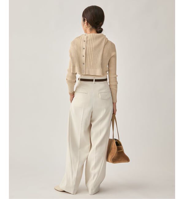 VERMEIL par iena「SLOWOOL Vネック プルオーバー」|ニット・セーター|