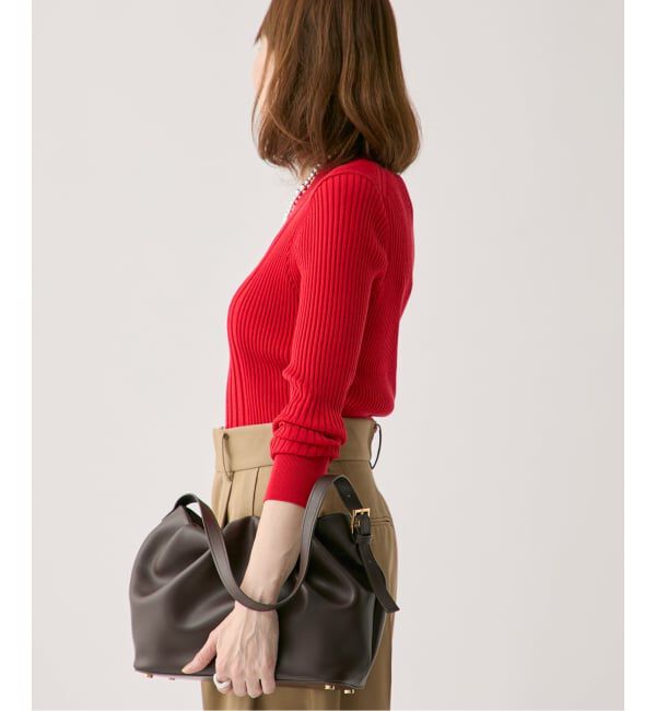 VERMEIL par iena「SLOWOOL Vネック プルオーバー」|ニット・セーター|