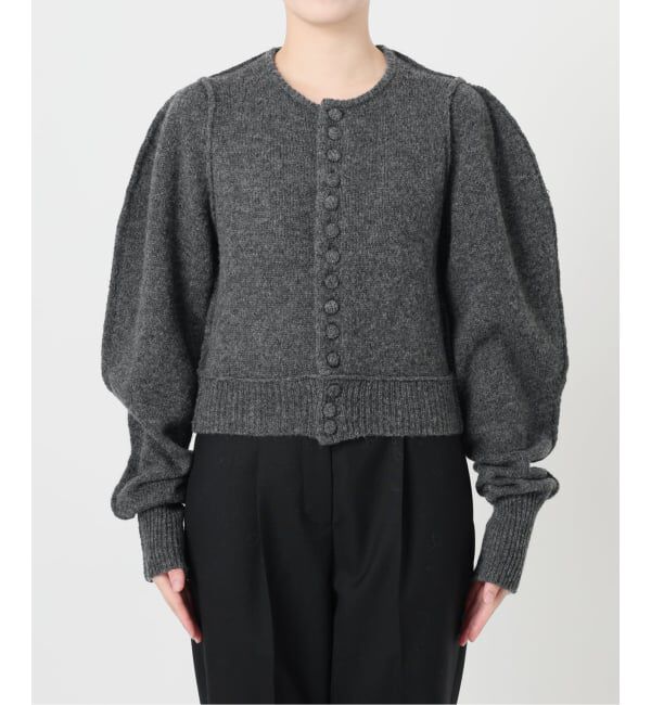 VERMEIL par iena「INSCRIRE アンスクリア Shoulder カーディガン I25AWK15」|カーディガン|