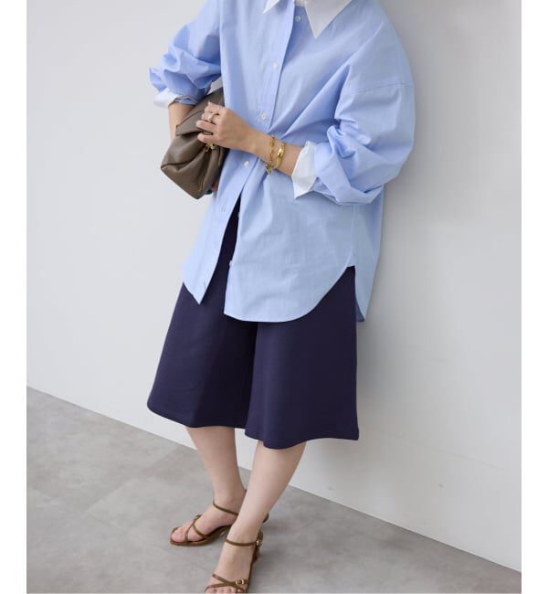 SLOBE IENA「《セットアップ対応可》スウェットハーフパンツ」|その他|