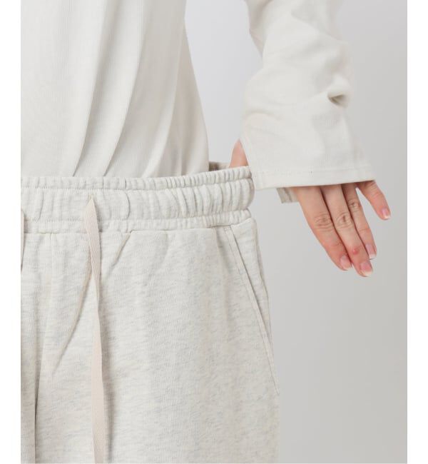 SLOBE IENA「《セットアップ対応可》スウェットハーフパンツ」|その他|