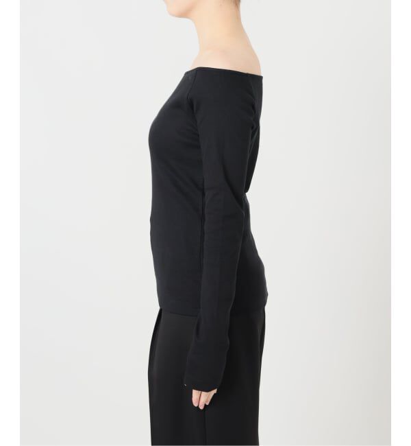 IENA LA BOUCLE「IENA LA BOUCLE コンパクトベアボートネックカット」|Tシャツ・カットソー|